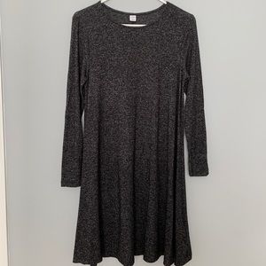 Long-Sleeve Swing Dress